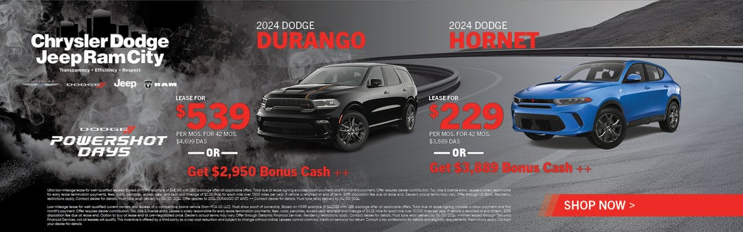 2024 Dodge Durango & Hornet