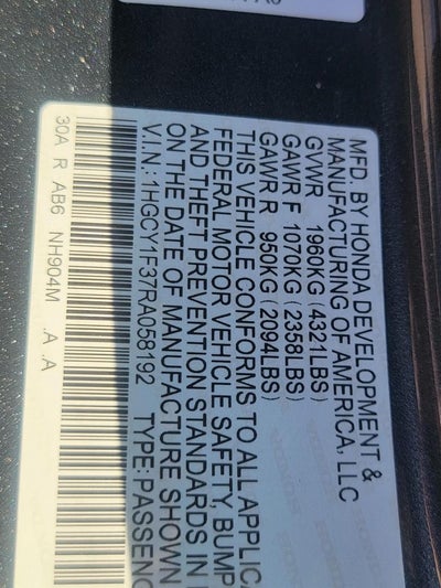 2024 Honda Accord EX
