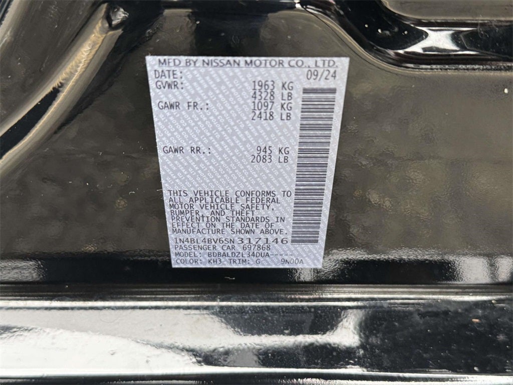 2025 Nissan Altima 2.5 S