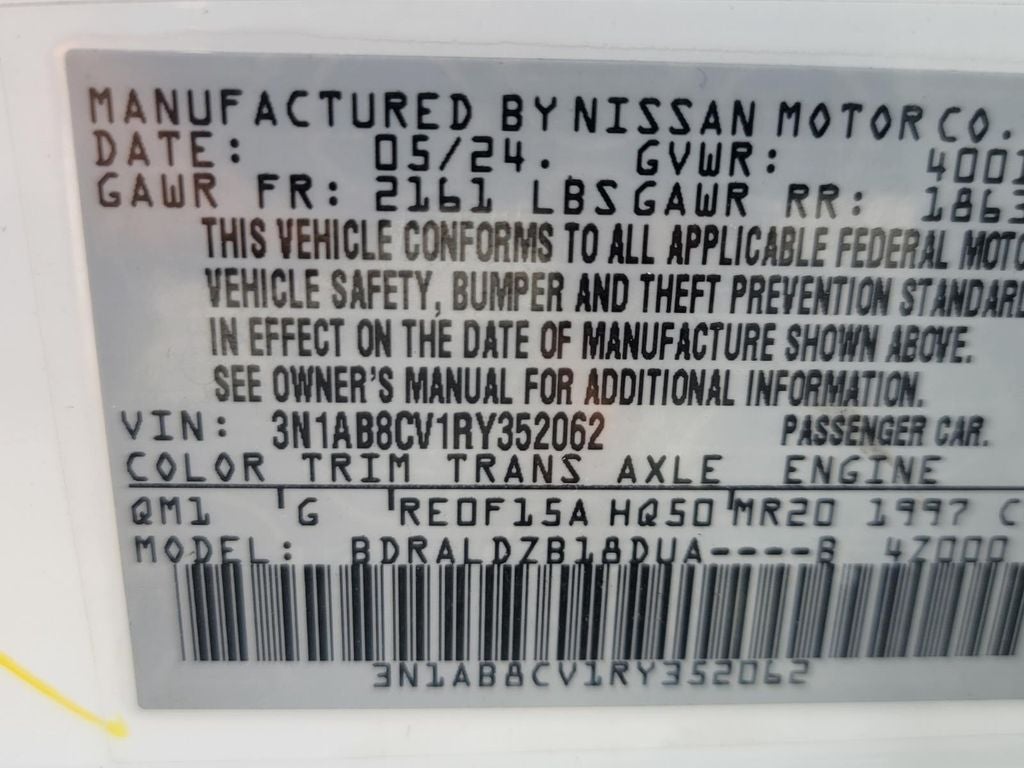 2024 Nissan Sentra SV
