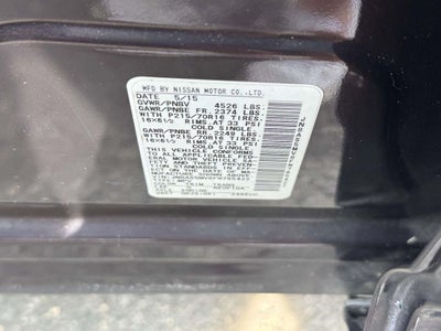 2015 Nissan Rogue Select S