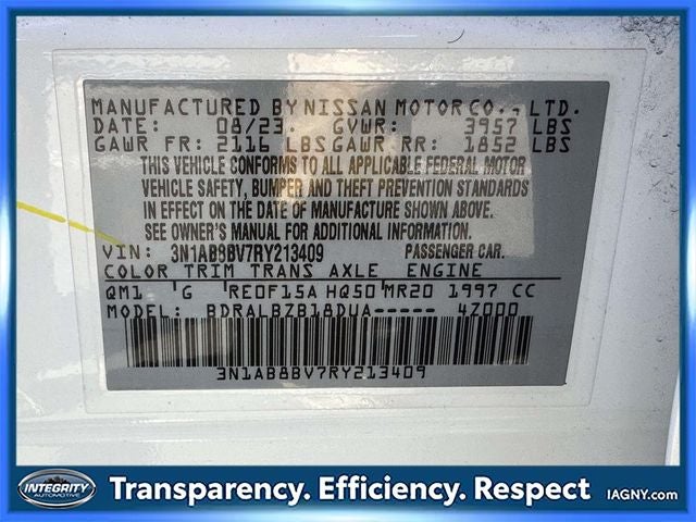 2024 Nissan Sentra S