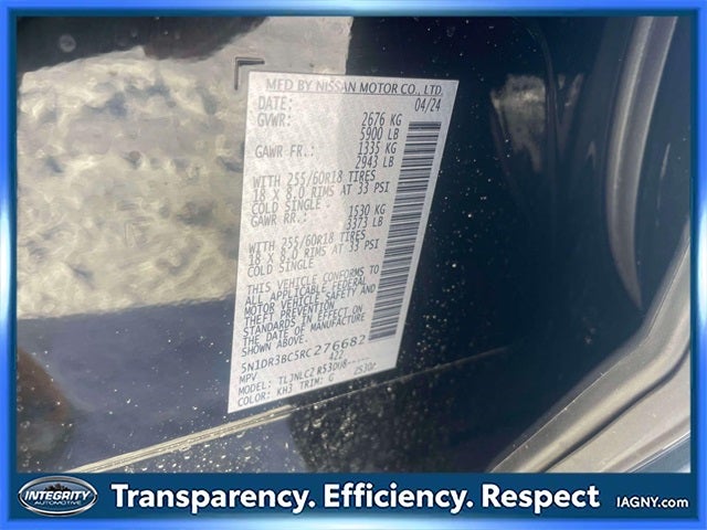 2024 Nissan Pathfinder SV