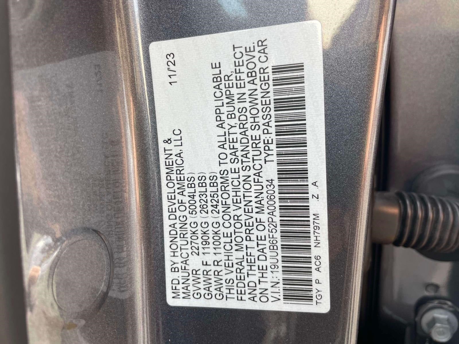 2023 Acura TLX A-SPEC Package