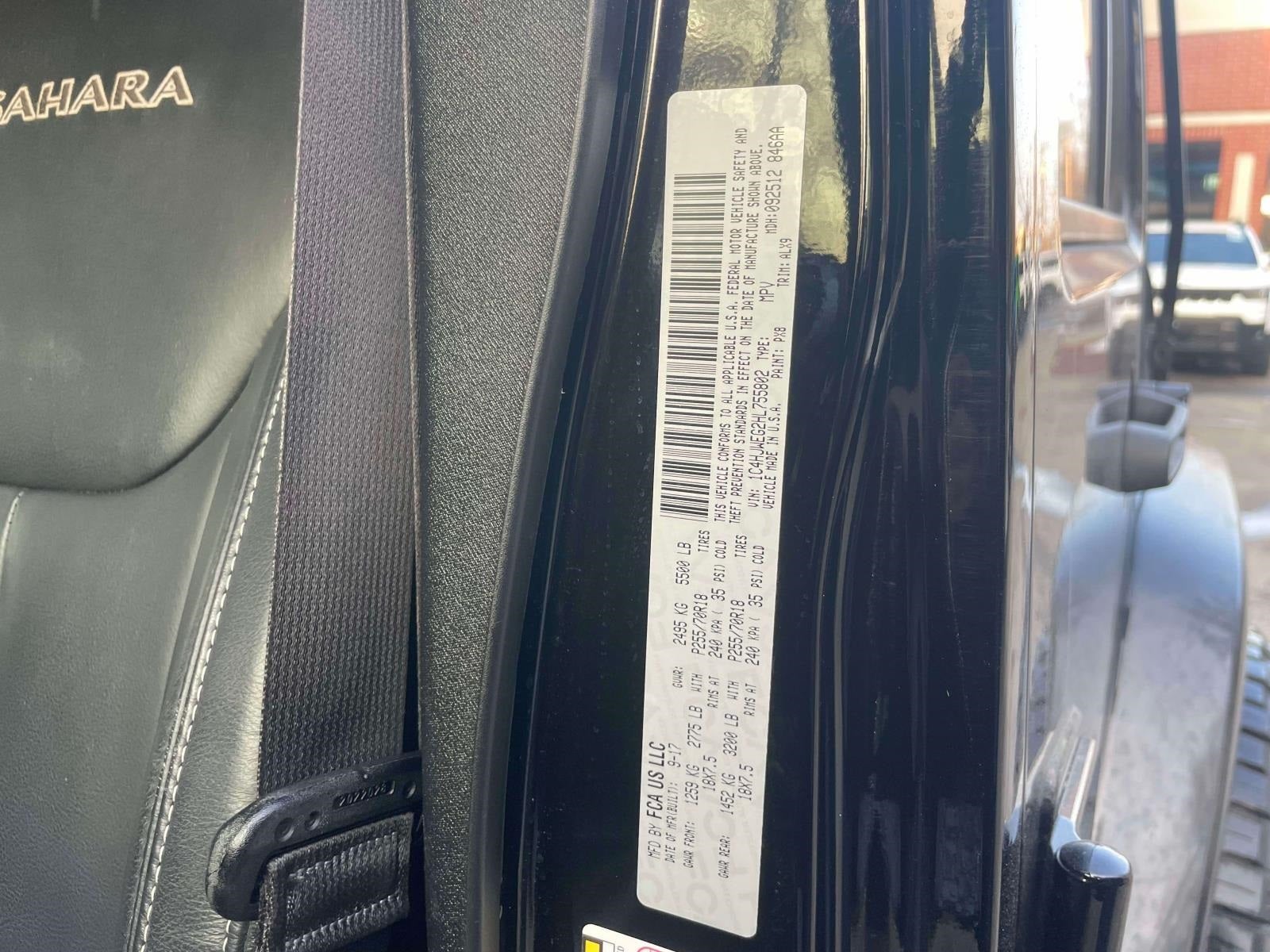 2017 Jeep Wrangler Unlimited Sahara