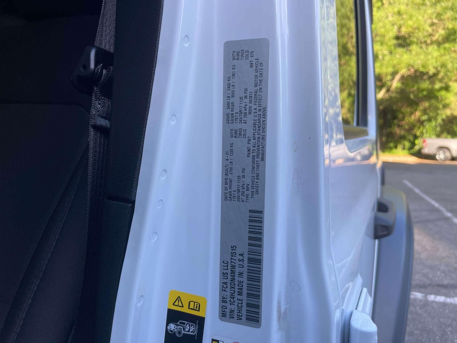 2021 Jeep Wrangler Unlimited Sport S 4x4