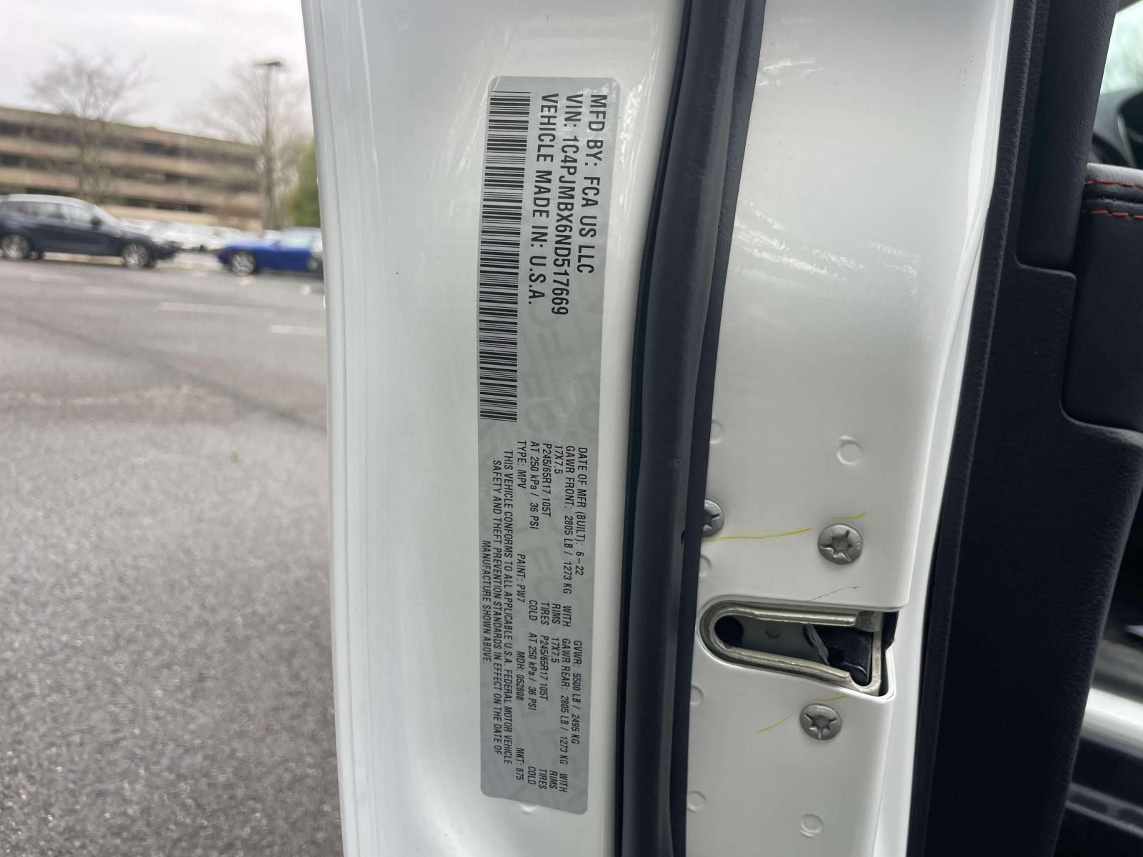 2022 Jeep Cherokee Trailhawk 4x4