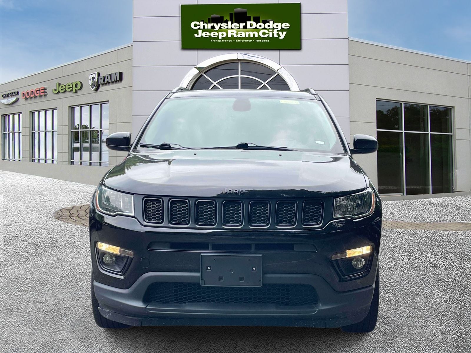 Used 2021 Jeep Compass Altitude with VIN 3C4NJDBB1MT541043 for sale in Greenwich, CT