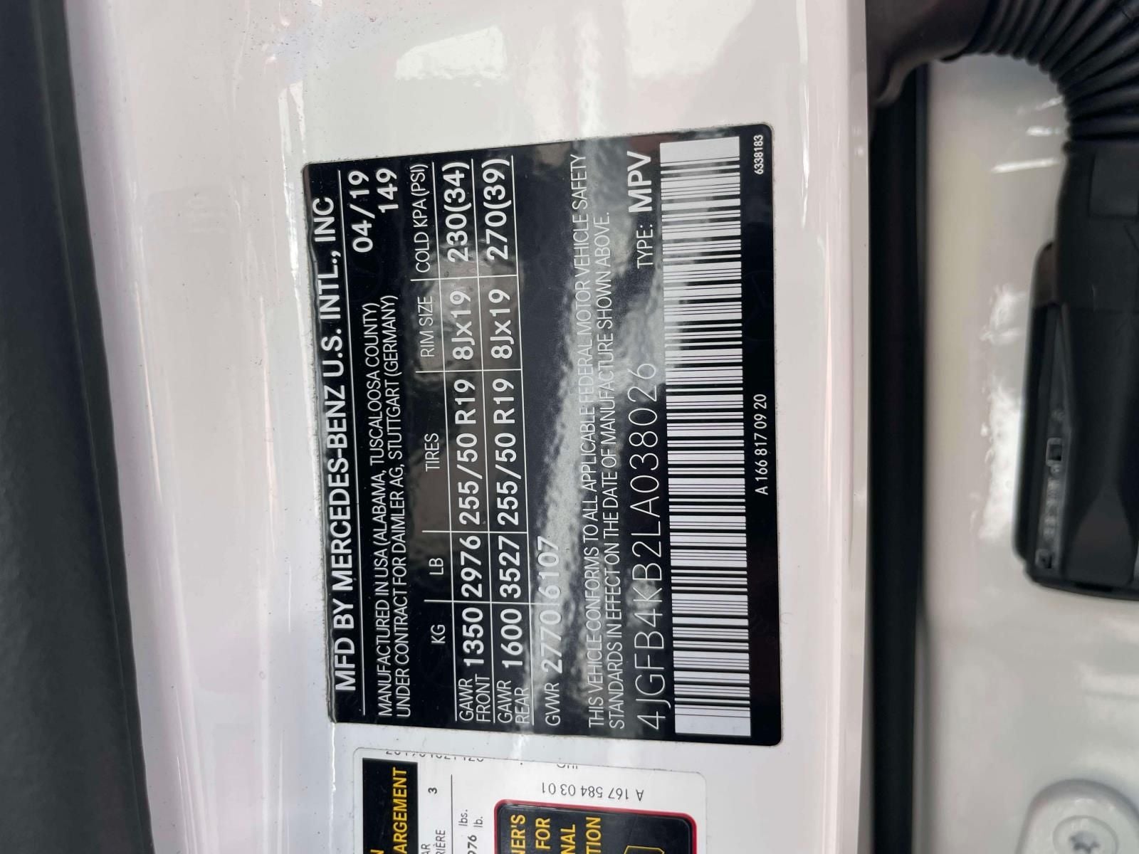 2020 Mercedes-Benz GLE 350 4MATIC®