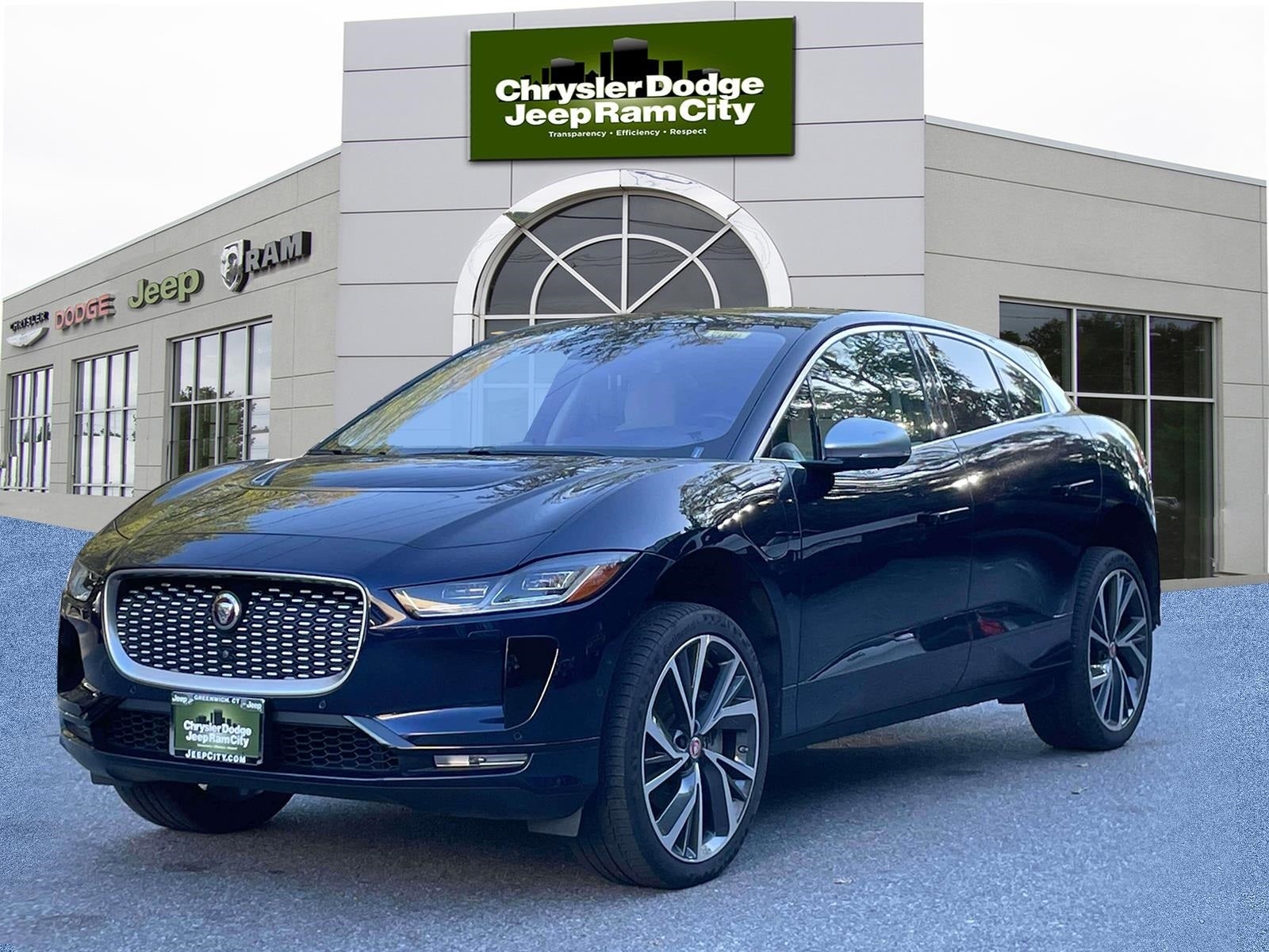 Used 2022 Jaguar I-PACE HSE with VIN SADHD2S16N1618826 for sale in Greenwich, CT