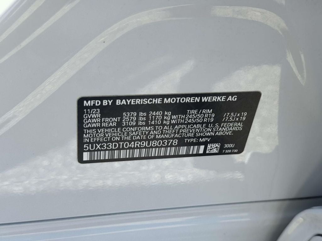 2024 BMW X4 xDrive30i