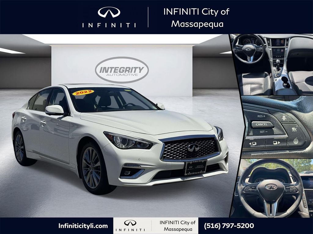 2022 INFINITI Q50 LUXE AWD