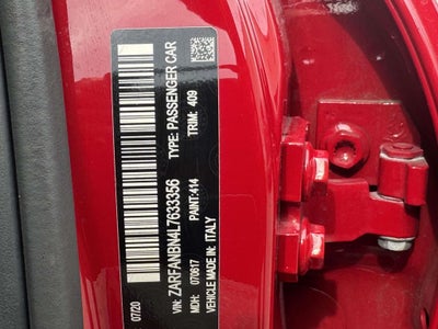 2020 Alfa Romeo Giulia Ti