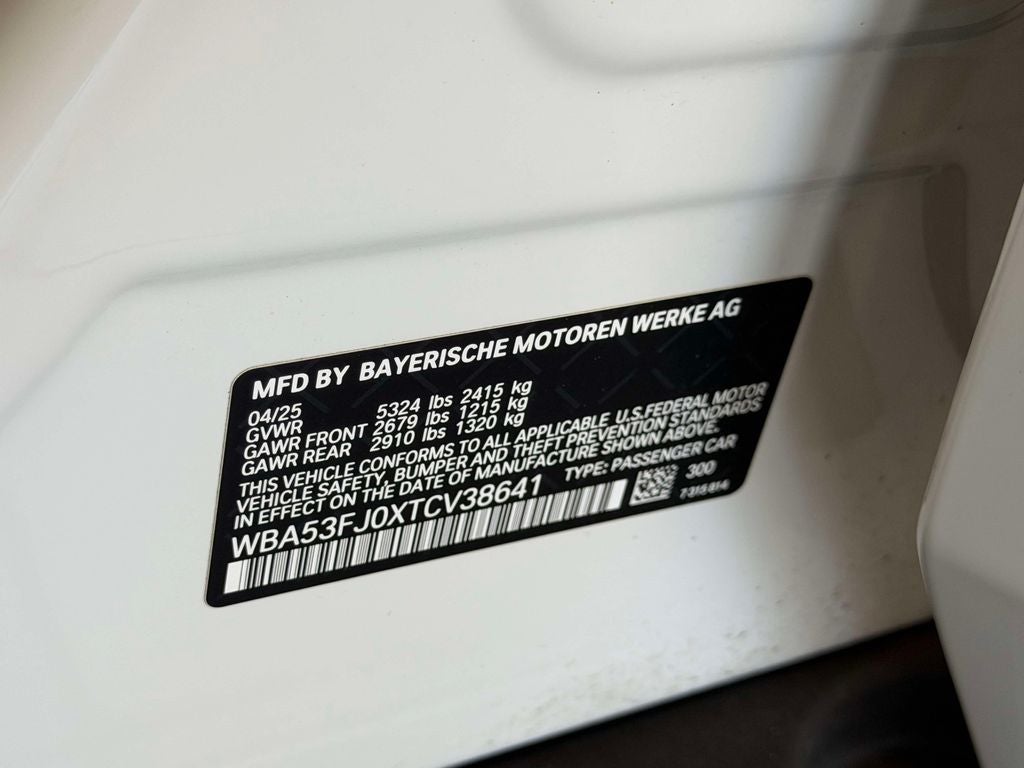 2026 BMW 5 Series 530i xDrive