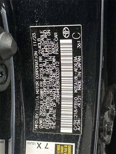 2024 Toyota Corolla LE