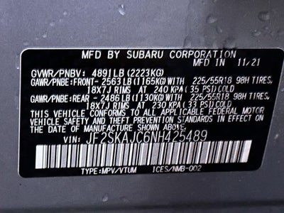 2022 Subaru Forester Sport