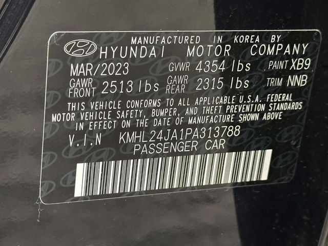 2023 Hyundai Sonata SE