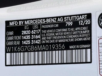 2021 Mercedes-Benz S-Class S 580 4MATIC®