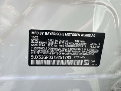 2026 BMW X3 30 xDrive