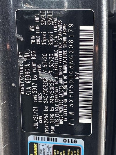 2022 Kia Telluride SX