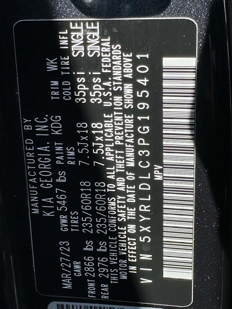 2023 Kia Sorento X-Line S