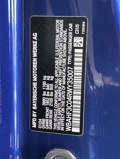 2024 BMW Z4 sDrive30i