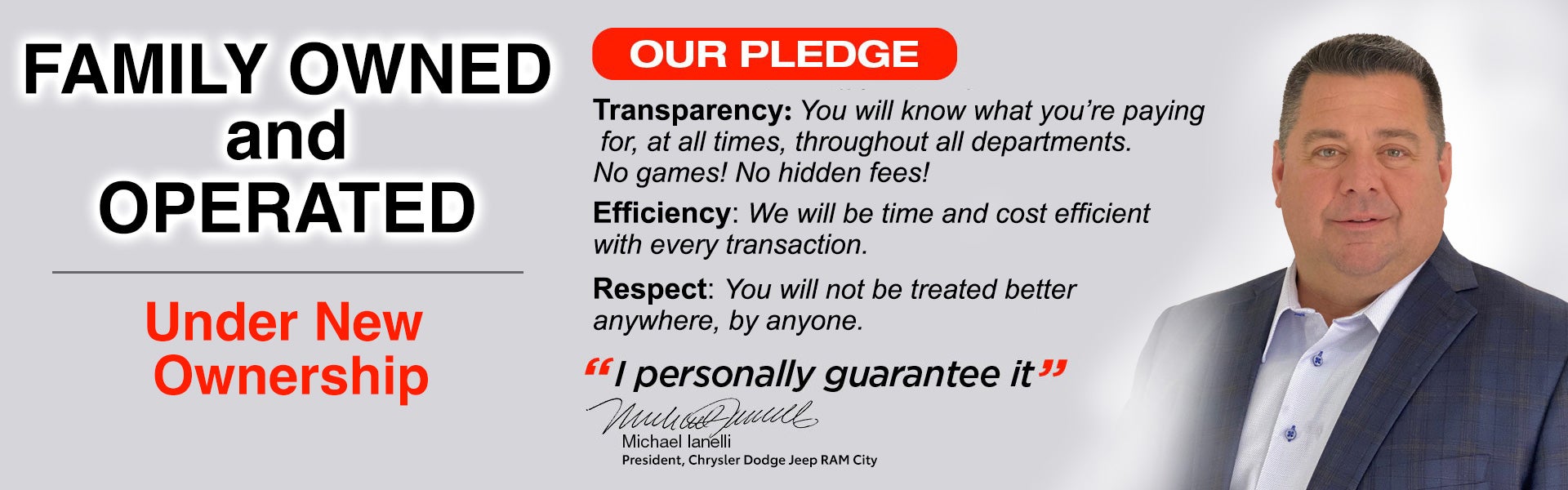 Chrysler Dodge Jeep RAM City Pledge