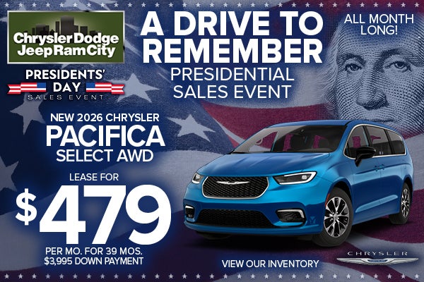 NEW 2026 CHRYSLER PACIFICA SELECT AWD