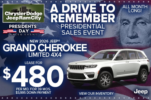 NEW 2026 JEEP® GRAND CHEROKEE LIMITED 4x4