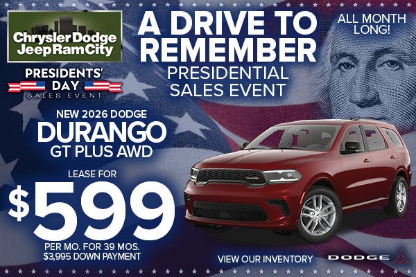 NEW 2026 DODGE DURANGO GT PLUS AWD