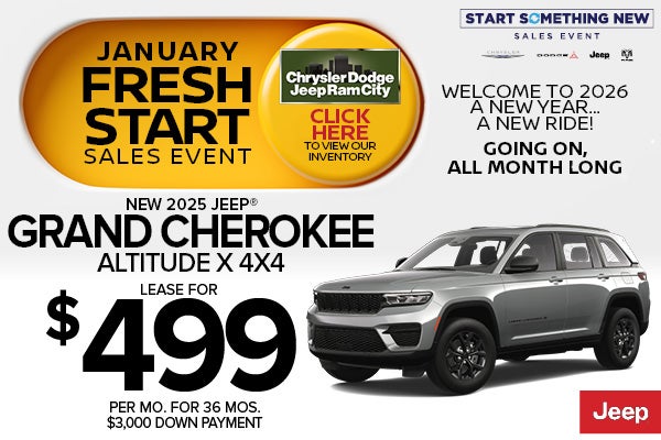 NEW 2025 GRAND CHEROKEE ALTITUDE