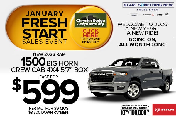 NEW 2026 1500 BIG HORN CREW CAB