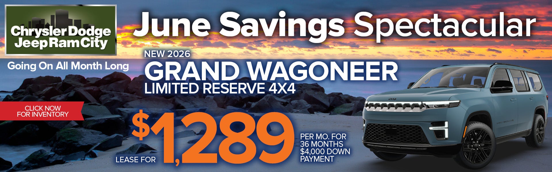 NEW 2026 GRAND WAGONEER LIMITED RESERVE 4x4