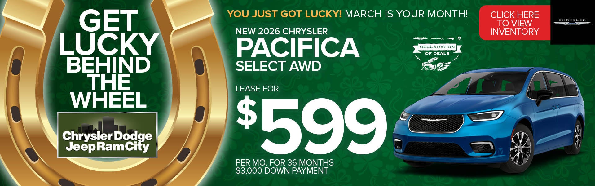 NEW 2026 CHRYSLER PACIFICA SELECT AWD