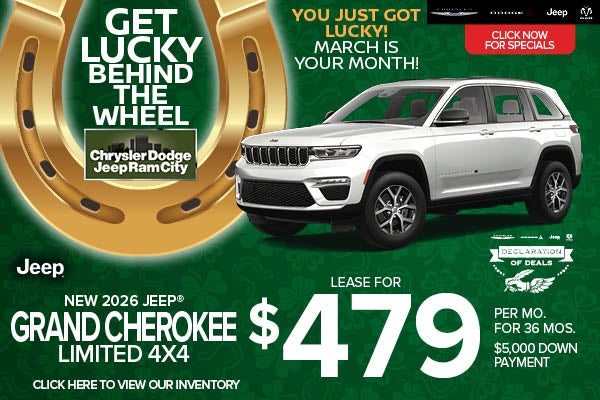 NEW 2026 JEEP® GRAND CHEROKEE LIMITED 4x4