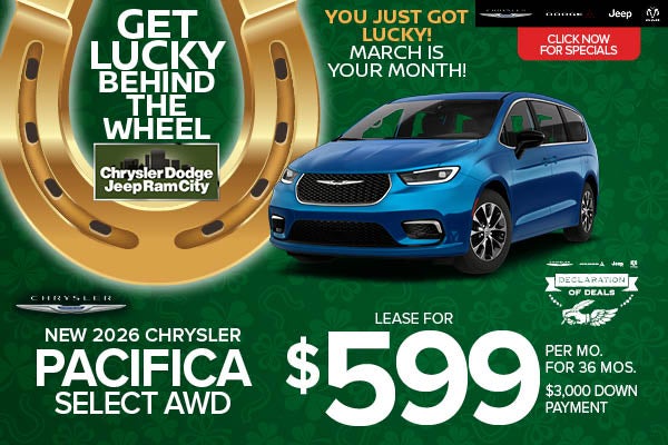 NEW 2026 CHRYSLER PACIFICA SELECT AWD