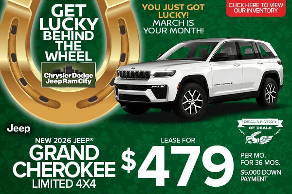 NEW 2026 JEEP® GRAND CHEROKEE LIMITED 4x4