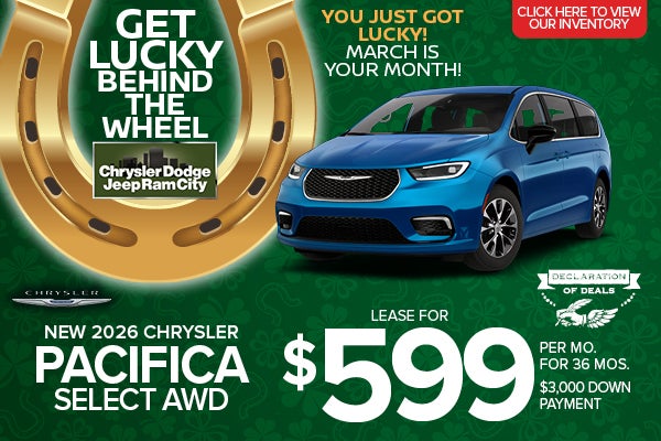 NEW 2026 CHRYSLER PACIFICA SELECT AWD