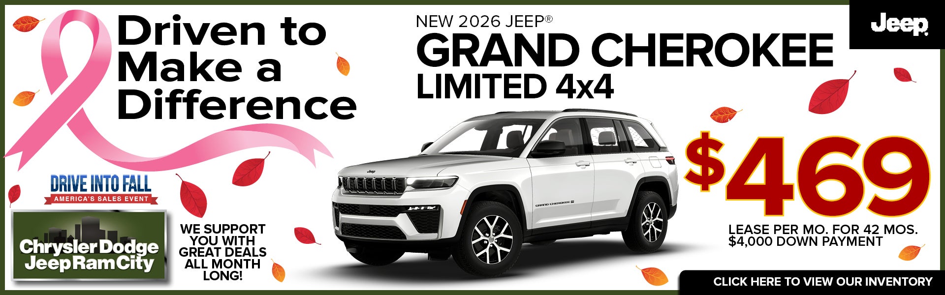 NEW 2026 JEEP® GRAND CHEROKEE LIMITED 4x4