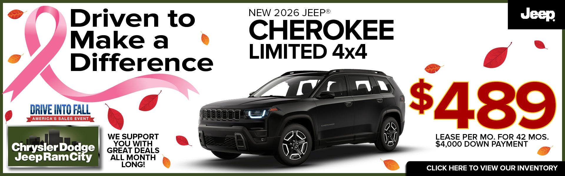 NEW 2026 JEEP® CHEROKEE LIMITED 4x4