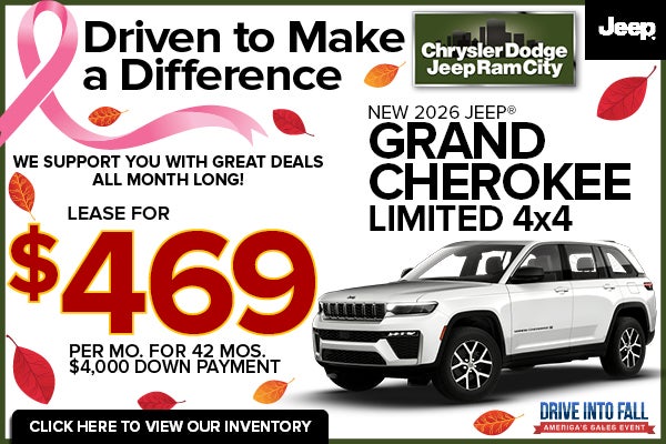 NEW 2026 JEEP® GRAND CHEROKEE LIMITED 4x4