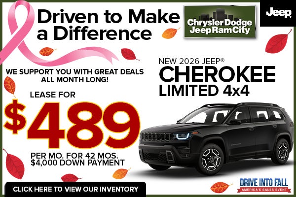 NEW 2026 JEEP® CHEROKEE LIMITED 4x4