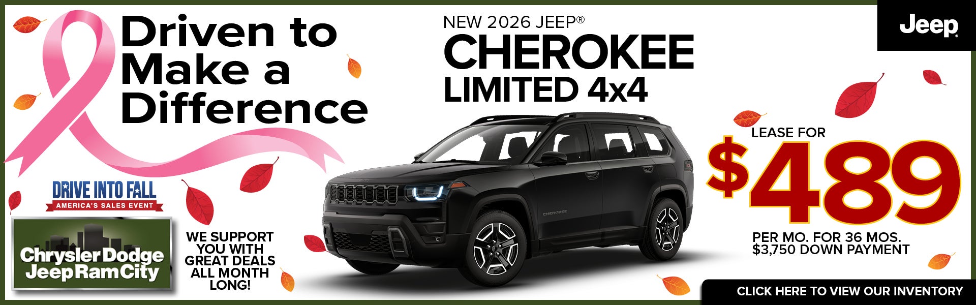 NEW 2026 JEEP® CHEROKEE LIMITED 4x4