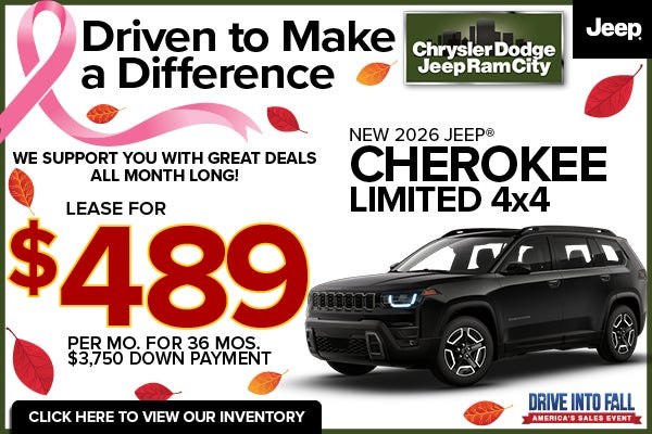 NEW 2026 JEEP® CHEROKEE LIMITED 4x4